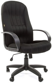 Кресло офисное Chairman 685 1173446 черное (TW-11), ткань, до 120 кг