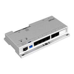 Коммутатор PoE Dahua DH-VTNS1060A питание 6 Dahua устройств, DC 24В, блок питания в комплекте