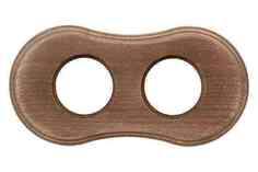 Рамка Bironi BF8-620-18 винтаж 2-ая, форма восьмерка