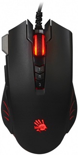 Мышь A4Tech Bloody V9M черный, 6200dpi, USB, 1.8м