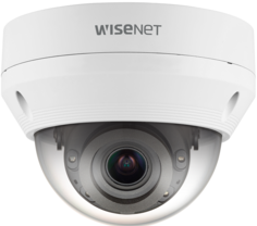 Видеокамера IP Wisenet QNV-8080R 5МП уличная антивандальная купольная с функцией день-ночь (эл.мех. ИК фильтр) и ИК подсветкой до 30м.