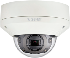 Видеокамера IP Wisenet XNV-6080R уличная антивандальная купольная с функцией день-ночь (эл.мех. ИК фильтр) и ИК подсветкой до 50м.