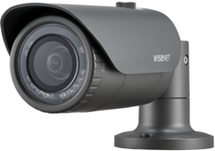 Видеокамера Wisenet HCO-7010RA 4 МП AHD цилиндрическая уличная высокого разрешения QHD (2560 x 1440, 25 кадр/сек), матрица 1/3" 4MП CMOS, с функцией д