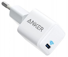 Зарядное устройство сетевое Anker A2633G22 Nano 20W USB-C белое