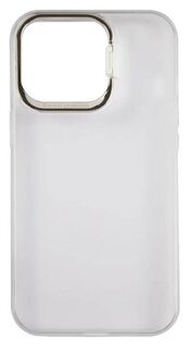 Чехол Usams US-BH782 УТ000028089 пластиковый с подставкой для iPhone 13 Pro, с силиконовым краем, белый (IP13PYYDS02)
