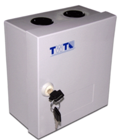 Коробка распределительная TWT TWT-DB10-5P/L на 5 плинтов (50 пар), упрощенная,с замком