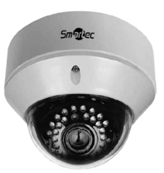 Видеокамера IP Smartec STC-IPM3572A/1 Xaro 2Мп, 1/2.8" CMOS, H.265/H.264/MJPEG, FullHD: 1920x1080, 0.05лк
