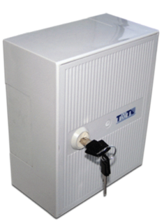 Коробка распределительная TWT TWT-DB10-10P/K на 10 плинтов (100 пар), с замком
