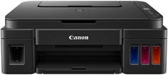 МФУ цветное Canon PIXMA G2410 2313C009 А4, СНПЧ , 8,8 изобр./мин. ч/б, 5,0 изобр./мин. цвет, 4800х1200 т/д, 2 пл., сканер 600х1200 т/д, копир - 21 коп