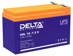 Батарея Delta HRL 12-7.2 X 12В, 7Ач, 151х65х100мм Дельта