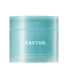 So Natural So Natural Увлажняющий диски для лица с экстрактом кактуса Cactus Ampoule Pads 40 шт