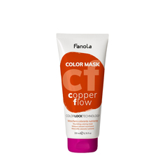 Fanola Fanola Оттеночная маска для волос Color Mask, оттенок медный 200 мл