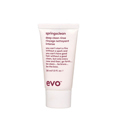 evo evo Крем для глубокого очищения вьющихся и кудрявых волос Springsclean в дорожном формате 30 мл
