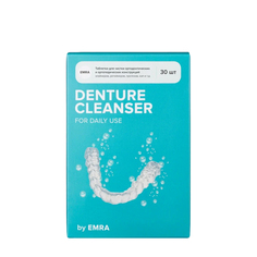 EMRA EMRA Таблетки для чистки ортодонтических конструкций Denture Cleanser 30 шт.