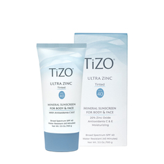 TIZO TIZO Тонирующий солнцезащитный крем для лица и тела SPF40 Ultra Zinc Tinted 100 гр