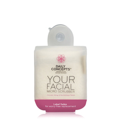 Daily Concepts Daily Concepts Мочалка для лица Daily Facial Micro Scrubber 1 шт