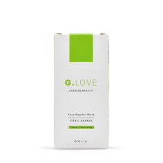 G.LOVE G.LOVE Очищающая энзимная маска-пудра для лица с витамином С Vita C Ananas 10x2 мл