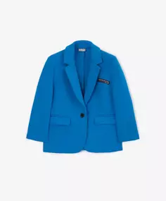 Трикотажный пиджак модного кобальтового цвета Gulliver (98)