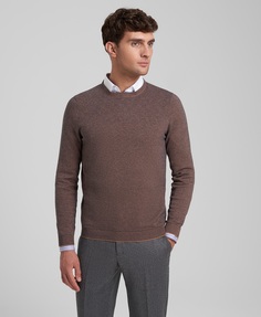 Пуловер трикотажный HENDERSON KWL-0831 BROWN