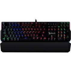 Клавиатура A4Tech Bloody B885N механическая черный USB for gamer LED (подставка для запястий)