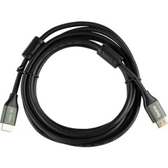 Кабель HDMI Buro HDMI (m)/HDMI (m) 3м. феррит.кольца Позолоченные контакты черный (BHP-HDMI-2.1-3G)