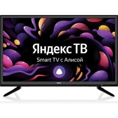 Телевизор BBK 24LEX-7289/TS2C Яндекс.ТВ черный (24, HD, 60Гц, SmartTV, WiFi)