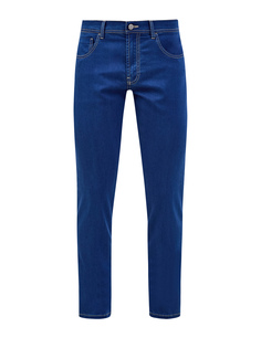 Окрашенные вручную джинсы из лиоцелла с контрастной прострочкой Canali