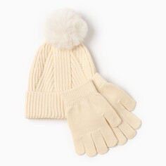 Комплект шапка перчатки Kaftan