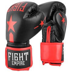 Перчатки боксерские fight empire, 10 унций, цвет черный