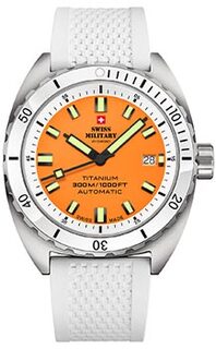 Швейцарские наручные мужские часы Swiss Military SMA34100.13. Коллекция Titanium 300