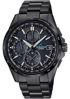 Японские наручные мужские часы Casio OCW-T2600JB-1AJF. Коллекция Oceanus
