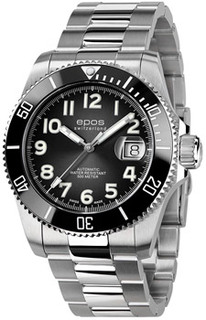 Швейцарские наручные мужские часы Epos 3504.131.80.35.90. Коллекция Sportive