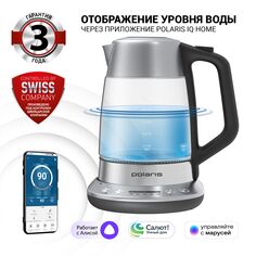 Чайник PWK 1775CGLD WIFI IQ Home Polaris