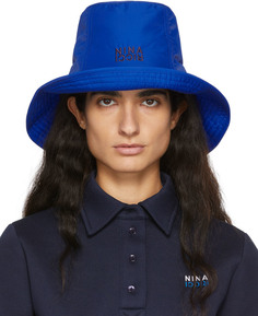 Эксклюзивная синяя панама SSENSE Nina Ricci