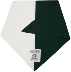 Контрастный шарф Off-White и Green MM6 Maison Margiela