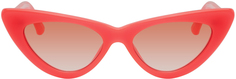 Розовые солнцезащитные очки Linda Farrow Edition Dora The Attico