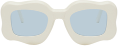 Белые солнцезащитные очки Happy Bonsai