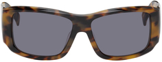 Черепаховые солнцезащитные очки Sinai Eytys