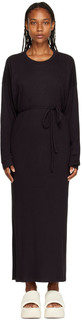 Черное платье макси от Shaw Baserange