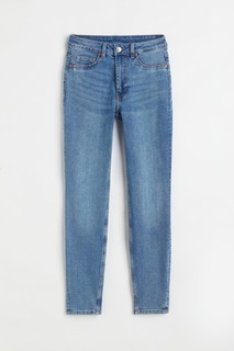 Высокие джинсы скинни H&amp;M, синий H&M