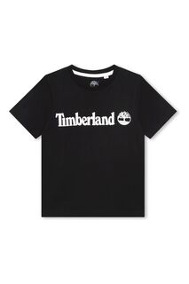 Классическая футболка с логотипом Timberland, черный