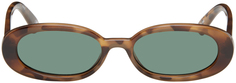 Солнцезащитные очки Outta Love черепаховой расцветки Le Specs