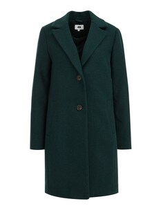 Межсезонное пальто We Fashion, темно-зеленый