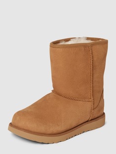 Ботинки на тедди-подкладке модель КЛАССИК UGG, коричневый