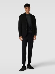 Пиджак на двух пуговицах простого дизайна ARMANI EXCHANGE, черный