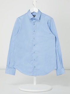 Рубашка приталенного кроя из хлопка G.O.L., светло-синий Гол