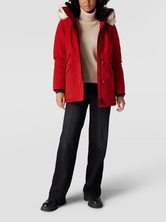 Функциональная куртка с отделкой из искусственного меха модель ENTERPRISE Wellensteyn, красный