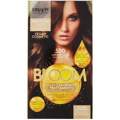 Крем-краска для волос Bloom 500 Светло-коричневый Смесь органических масел, Dikson