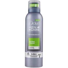 Мусс для душа для мужчин - Care Extra Fresh 200мл, Dove