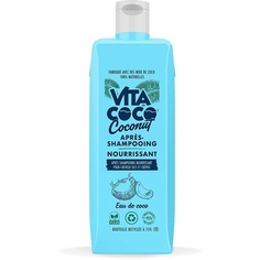 Восстанавливающий питательный кондиционер Nourish Coconut 400 мл — для всех типов волос — без силикона и красителей, Vita Coco